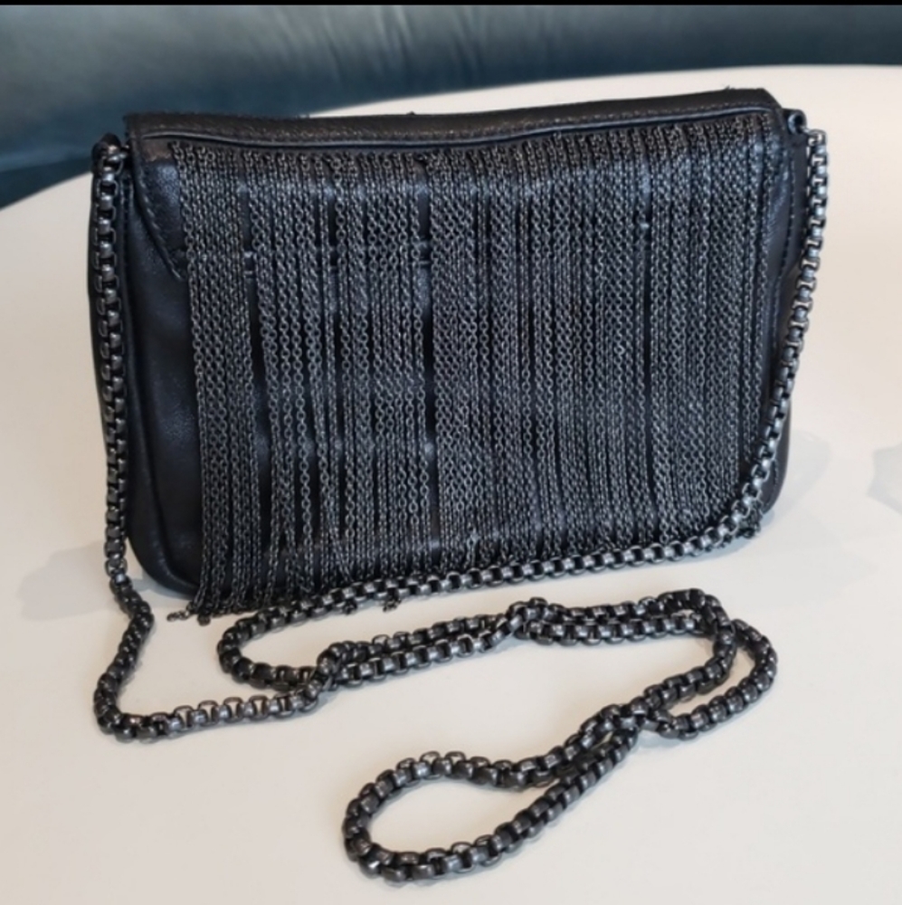 Club Monaco Leather Crossbody Bag